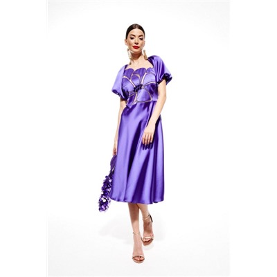 Платье  ELLETTO LIFE артикул 1975 фиолетовый
