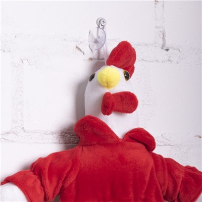 Кукла-полотенце интерьерная 30 50/26 см цвет красный