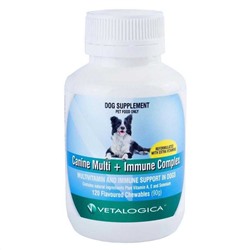 Vetalogica Canine Multi & Immune Complex für Hunde - 120 Kautabletten