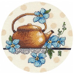 Набор для вышивания крестом "Чайная миниатюра-2"
