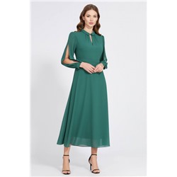 Платье  Bazalini артикул 4816 зеленый