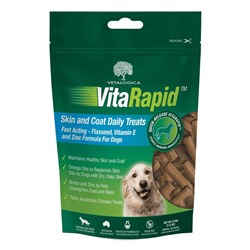Vetalogica VitaRapid Haut & Fell Tägliche Leckerbissen für Hunde - 210g (7.4oz)