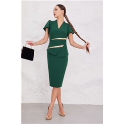 Платье  Lissana артикул 4836 зеленый