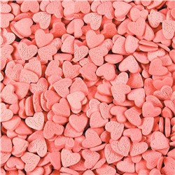 Посыпка кондитерская Сердечки розовые (мини) 4 мм 100 г