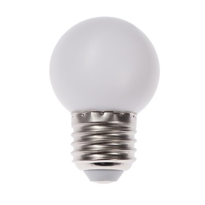 Лампа-фейерверк светодиодная декоративная, G45, 6 led SMD, для белт-лайта, RGB, набор 20 шт