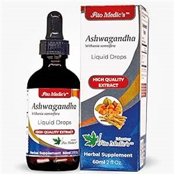 Lab - Ashwagandha Liquid, Natural Support for Stress Relief, Sleep Aid and Mood Enhancer.