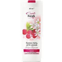 Крем-гель для душа Ямбери и Бергамот Exotic Fresh Витэкс, 500 мл