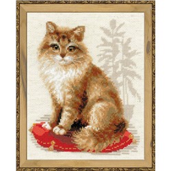 Набор для вышивания Риолис 1525 Кошка домашняя, 24*30 см