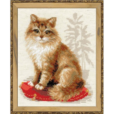 Набор для вышивания Риолис 1525 Кошка домашняя, 24*30 см