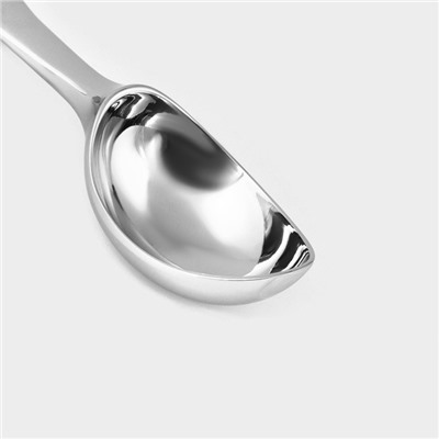 Ложка для мороженого Volt, 17,3×4,2×2,3 см, нержавеющая сталь, цвет серебряный