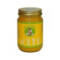 Тайский Желтый бальзам для массажа 200 мл / Yellow balm with people 200 ml