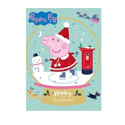 Рождественский календарь с молочным шоколадом, Peppa Pig Feliz Navidad 65 гр