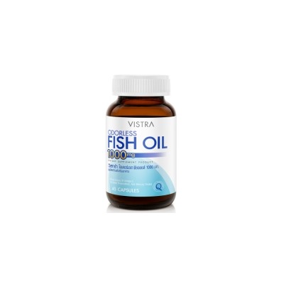 Рыбий жир Вистра 1000 мг / Vistra Odorless Fish Oil 1000 mg 45 capsules