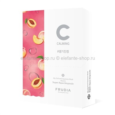 Питательная маска с персиком Frudia My Orchard Squeeze Peach Mask 20ml (51)