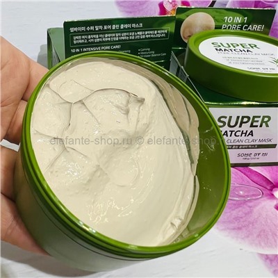 Очищающая глиняная маска Some By Mi Super Matcha Pore Clean 100g (78)