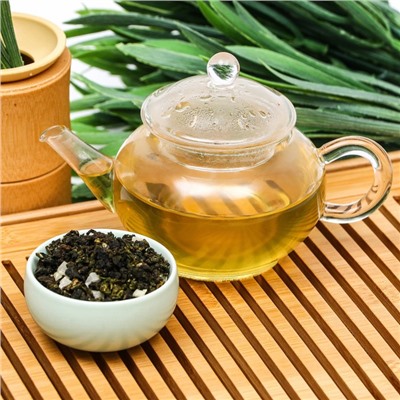 Зелёный чай китайский листовой "Улун персиковый", 50 г