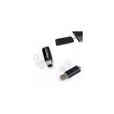 16Gb Mirex Smart Black, OTG USB/microUSB (13600-DCFBLS16)