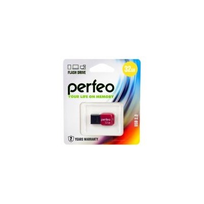 32Gb Perfeo M02 Black USB 2.0 (PF-M02B032)