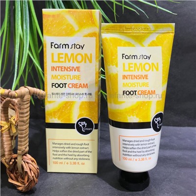 Крем для ног FARMSTAY Lemon Intensive Moisture Foot Cream 100ml (125)