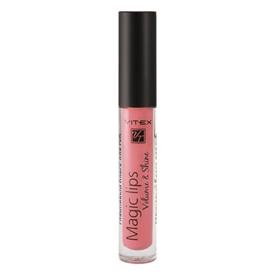 Блеск для губ Vitex magic lips глянцевый тон 809 Barbie pink 3г Витэкс/6/ОПТ