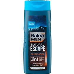 Гель для душа мужской Balea Natural Escape 3 in 1 300 мл