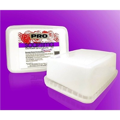 Мыльная основа (ОПТ коробка) SOAPTIMA PRO ББО Флористическая 10 кг