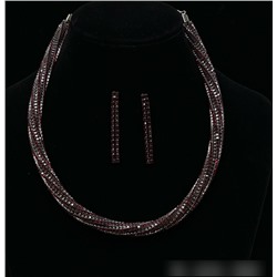 арт. 1417114 Комплект женский: ожерелье и серьги