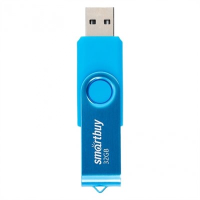 32Gb Smartbuy Twist Blue USB2.0 (SB032GB2TWB)