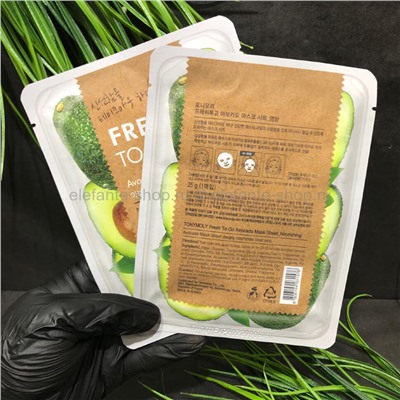 Маска для лица Tony Moly Fresh To Go Avocado Mask Sheet (78)