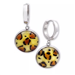 Серьги из муранского стекла LEOPARD LS3134