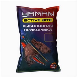 Прикормка Yaman Active Bite Лещ, шоколад, цвет коричневый, 900 г