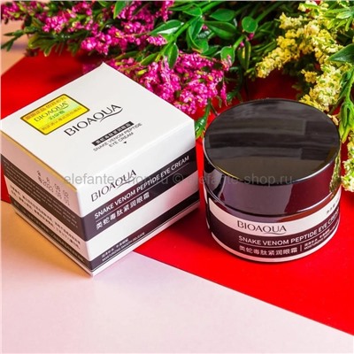 Крем для кожи вокруг глаз с пептидом BIOAQUA Snake Venom Peptide Eye Cream, 30 гр (125)