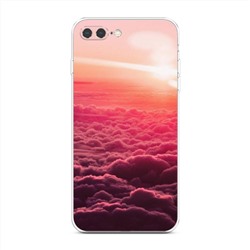 Силиконовый чехол Небо 7 на iPhone 8 Plus