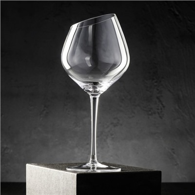 Бокал из стекла для вина Magistro «Иллюзия», 550 мл, 10×24 см, цвет прозрачный