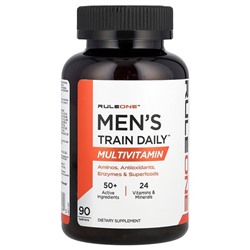 Rule One Proteins Men's Train Daily, Multivitamin, 90 Tablets