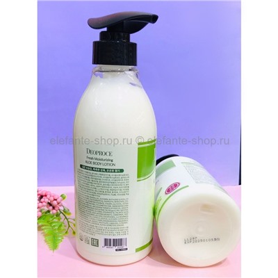 Лосьон для тела с алоэ вера Deoproce Body Fresh Moisturizing Aloe Body Lotion 500ml (78)