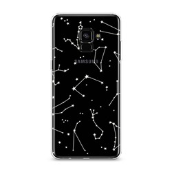 Силиконовый чехол Созвездия на Samsung Galaxy A8 Plus 2018