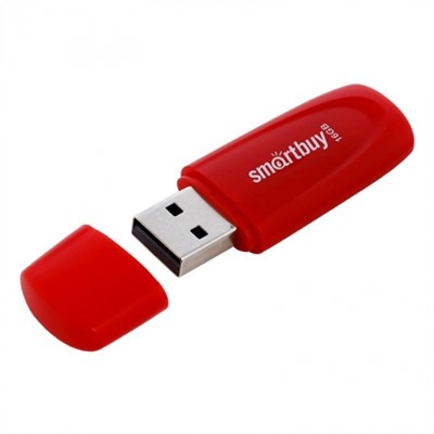 16Gb Smartbuy Scout Red USB2.0 (SB016GB2SCR)