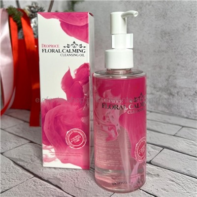 Гидрофильное масло Deoproce Floral Calming Cleansing Oil 200ml (51)