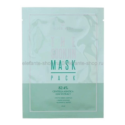 Тканевая маска для лица Muse Vera The Soonjin Mask Pack 25ml (78)