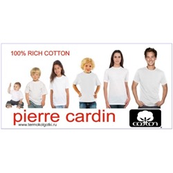 футболка детская/подростковая UNISEX PIERRE CARDIN классика