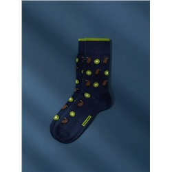DiWaRi Хлопковые носки HAPPY с рисунком «Киви»