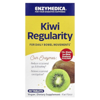 Enzymedica Kiwi Regularity, Киви, 30 таблеток