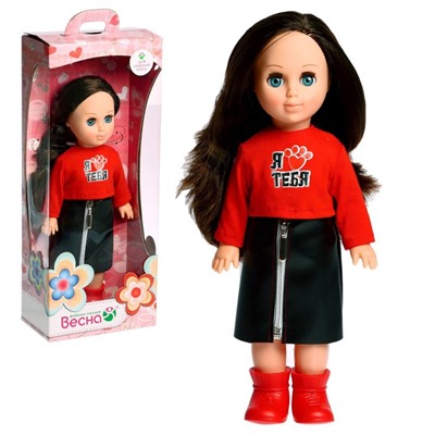 Весна. Кукла "Алла Red&Black" 35 см. арт.В4083