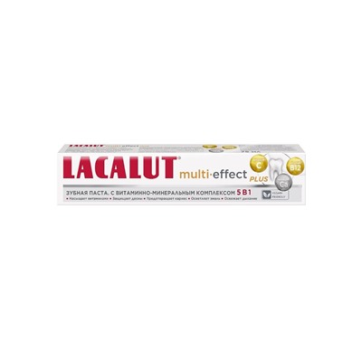 LACALUT® multi-effect plus, зубная паста, 75 мл