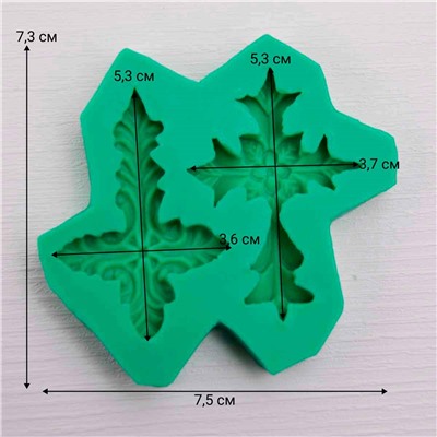 Молд Крестики 2D 2 шт.