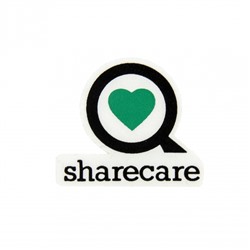 Нашивка sharecare 7*6 см цвет белый