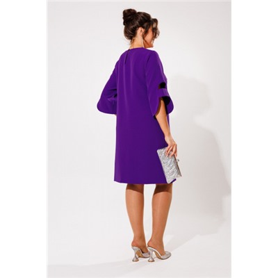 Платье  Anelli артикул 1447 фиолетовый