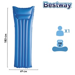 Матрас для плавания, 183 х 69 см, цвет МИКС, 44007 Bestway