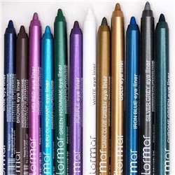 Набор цветных карандашей для глаз Flormar Waterproof Eye Liner (упаковка 12 шт)